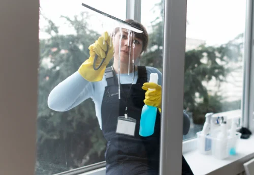 Nettoyage de vitres intérieures et extérieures à Brette-les-Pins
